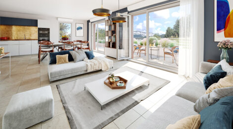 Programme immobilier neuf Le Panoramic - Bonneville aux portes de la frontière suisse (74130) - Référence : 16175