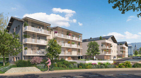 Programme immobilier neuf Central - Bons-en-Chablais  à deux pas du lac Léman (74890) - Référence : 16146