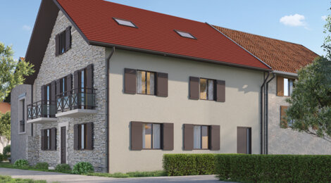 Programme immobilier neuf Impasse Pièce 17 - Bons-en-Chablais réhabilitation à proximité du centre et de la gare (74890) - Référence : 13506