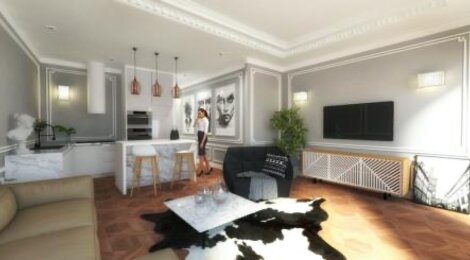 Programme immobilier neuf 89 RUE HENRI IV - Bordeaux : 5 appartements rénovés T3 à 150 m de la place de la Victoire (33000) - Référence : 14930