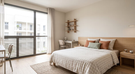 Programme immobilier neuf NOÈME - Bordeaux : appartements neufs du 2 au 5 pièces en quartier du lac (33000) - Référence : 14918