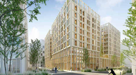 Programme immobilier neuf HEKA - Bordeaux : appartements neufs du studio au 5 pièces près du Parc Armagnac (33000) - Référence : 7381