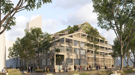 Programme immobilier neuf Estantat - BORDEAUX (33) - Bordeaux : appartements neufs du studio au T5 en quartier Bastide-Niel (33000) - Référence : 16912