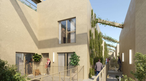 Programme immobilier neuf Estantat - BORDEAUX (33) - Bordeaux : appartements neufs du studio au T5 en quartier Bastide-Niel (33000) - Référence : 16912