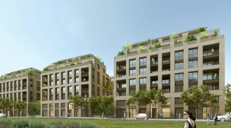 Programme immobilier neuf Brazz'Île - Bordeaux : appartements neufs T2–T4 duplex face à la Brazzaligne (33000) - Référence : 14926