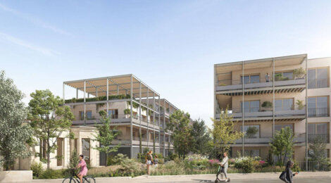 Programme immobilier neuf L'Ecrin des Chartrons - Bordeaux : appartements neufs T2–T5 duplex dans le quartier des Chartrons (33000) - Référence : 16936