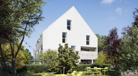 Programme immobilier neuf ICONE Cauderan - Bordeaux : Appartements studio–T5 avec balcons, jardins privatifs et proximité commerces (33000) - Référence : 6718