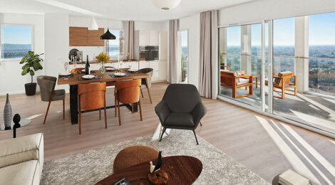 Programme immobilier neuf QUAI NEUF-ADELAIDE - Bordeaux : Appartements studio–T5 avec vues Garonne, toits végétalisés et parking sécurisé dans le Jardin de l'Ars (33000) - Référence : 14264