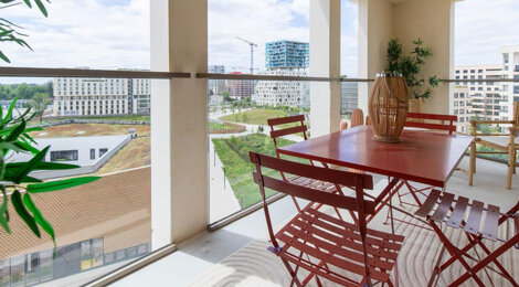 Programme immobilier neuf QUAI NEUF-ADELAIDE - Bordeaux : Appartements studio–T5 avec vues Garonne, toits végétalisés et parking sécurisé dans le Jardin de l'Ars (33000) - Référence : 14264