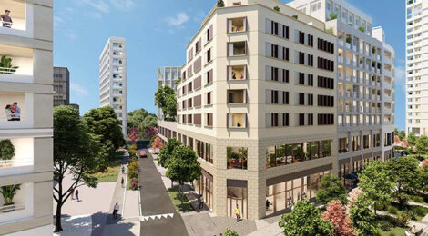 Programme immobilier neuf QUAI NEUF - OTAGO & CALLAO - Bordeaux : Appartements studio–T6 avec terrasses, volets électriques et parking au pied du pont Simone Veil (33000) - Référence : 14263