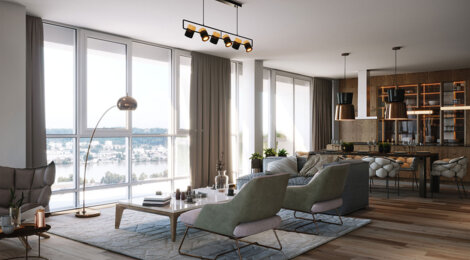 Programme immobilier neuf Silva - Bordeaux : Appartements T2–T5 avec loggias et stationnement dans le quartier Euratlantique (33000) - Référence : 14193
