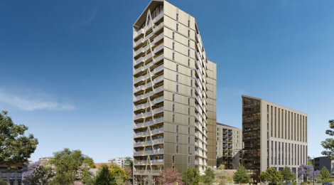 Programme immobilier neuf Silva - Bordeaux : Appartements T2–T5 avec loggias et stationnement dans le quartier Euratlantique (33000) - Référence : 14193