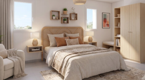 Programme immobilier neuf Les Arcades de l'Althéa - Bordeaux : Appartements T2–T5 avec rooftop, jardins suspendus et proximité Pont Simone Veil (33000) - Référence : 14491