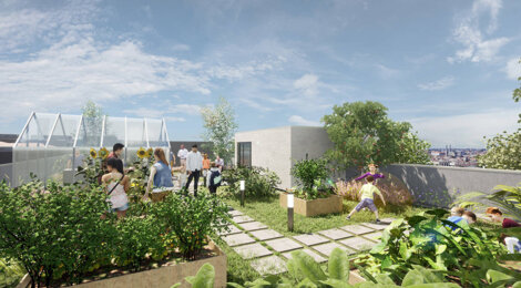 Programme immobilier neuf LES TERRASSES DE VICTORIA - Bordeaux : Appartements T2–T5 avec rooftop, terrasses végétalisées et proximité tram dans Euratlantique (33000) - Référence : 6762