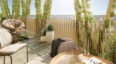 Programme immobilier neuf IKSSO - Bordeaux : Appartements T2–T5 avec terrasses végétalisées, parking et agencements traversants au cœur du Quartier Armagnac (33000) - Référence : 14268