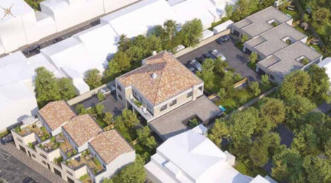 Programme immobilier neuf VILLA MAURICE réhabilitation - Bordeaux : Appartements T3–T4 avec domotique, balcons et jardins au cœur du quartier Croix Blanche (33000) - Référence : 16917