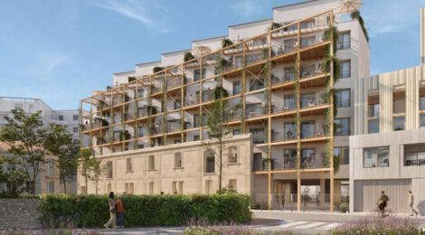 Programme immobilier neuf HORIA - Bordeaux Belcier Saint-Jean au plus près de la gare (33000) - Référence : 17160