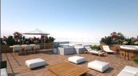 Programme immobilier neuf Ora - Bordeaux Caudéran : appartements neufs écoresponsables dans un écrin de verdure (33000) - Référence : 14832