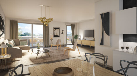 Programme immobilier neuf Ora - Bordeaux Caudéran : appartements neufs écoresponsables dans un écrin de verdure (33000) - Référence : 14832