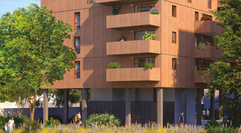 Programme immobilier neuf QUAI 54/56 ARTISANAT - Bordeaux dans le quartier Brazza rive droite (33000) - Référence : 13963