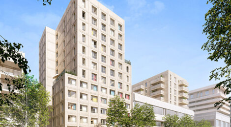 Programme immobilier neuf Tribequa - Bordeaux investissement étudiant proche gare Saint-Jean (33000) - Référence : 17839
