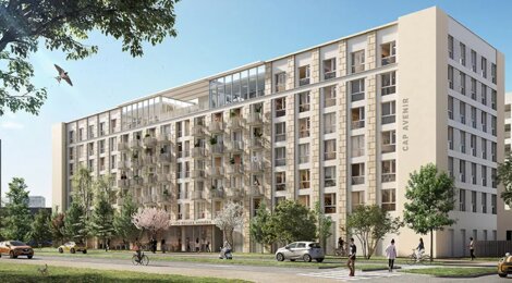 Programme immobilier neuf CAP AVENIR BORDEAUX (VA) - Bordeaux LMNP résidence étudiante au coeur de l’ écoquartier Ginko (33000) - Référence : 9206