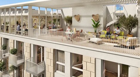 Programme immobilier neuf CAP AVENIR BORDEAUX (VA) - Bordeaux LMNP résidence étudiante au coeur de l’ écoquartier Ginko (33000) - Référence : 9206
