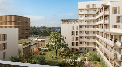 Programme immobilier neuf 30e Avenue - Bordeaux : maisons et appartements neufs du studio au 5 pièces proche lac et tramway (33000) - Référence : 14920