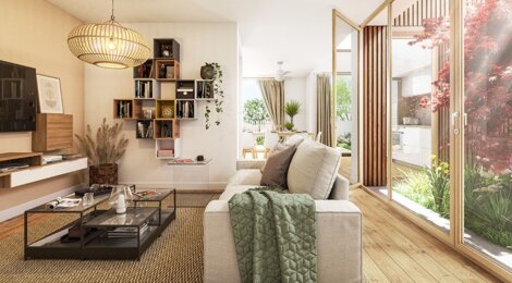 Programme immobilier neuf GREEN WAY - Bordeaux quartier Armagnac-Sud, à deux pas de la gare Saint-Jean (33000) - Référence : 16115