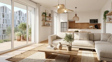 Programme immobilier neuf HALO 2 - Bordeaux quartier Brazza à deux pas du tram B (33000) - Référence : 16529
