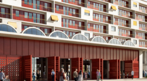 Programme immobilier neuf HORIZON BENAUGE - Bordeaux quartier La Benauge réhabilitation historique (33000) - Référence : 17749