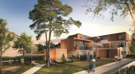 Programme immobilier neuf SUKO - Bordeaux quartier Nansouty résidence étudiante proche gare (33000) - Référence : 12419