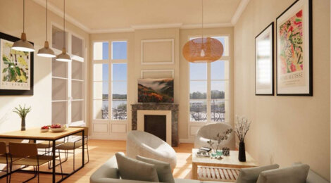 Programme immobilier neuf 14 Quai de la Monnaie - Bordeaux, réhabilitation à deux pas du tram Saint-Michel (33000) - Référence : 13433
