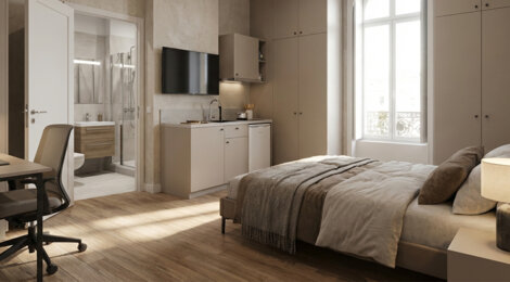 Programme immobilier neuf RUE DE TIVOLI - Bordeaux réhabilitation charme ancien à 6 min Tram D (33000) - Référence : 14044