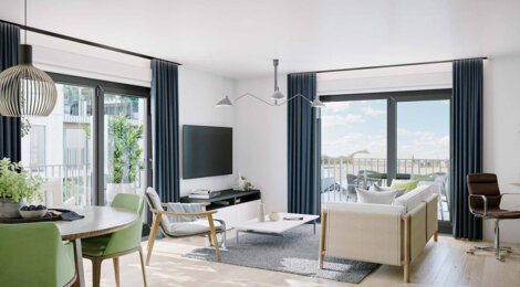 Programme immobilier neuf HABITER EST UNE ECHAPPEE BELLE - Bordeaux résidence contemporaine dans le quartier Brazza (33000) - Référence : 18106