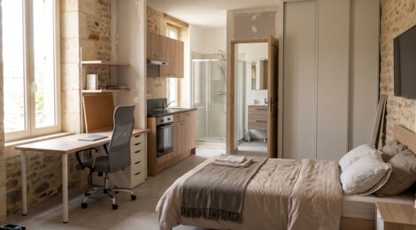 Programme immobilier neuf RUE  SAINT JEAN - Bordeaux Saint-Jean réhabilitation près de la gare TGV (33000) - Référence : 17896