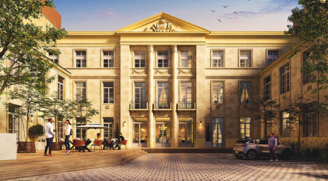 Programme immobilier neuf Cours Saint Louis - Bordeaux studios investisseur quartier Chartrons avec services premium (33000) - Référence : 17049
