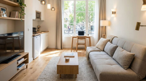 Programme immobilier neuf Cours Saint Louis - Bordeaux studios investisseur quartier Chartrons avec services premium (33000) - Référence : 17049