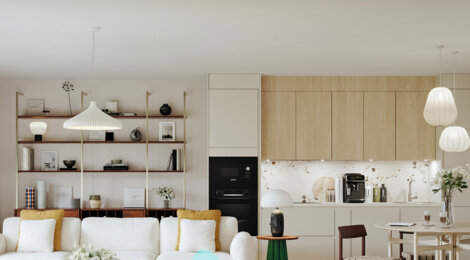 Programme immobilier neuf L'ALLEE COUNORD - Bordeaux vie piétonne dans le quartier des Chartrons (33000) - Référence : 17427