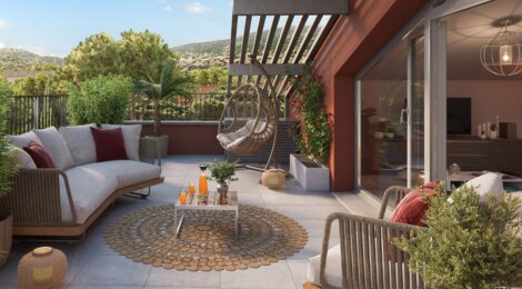 Programme immobilier neuf VILLA TERRACOTTA - Bormes-les-Mimosas : 23 appartements neufs à 5 min des plages du Lavandou (83230) - Référence : 15987