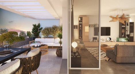 Programme immobilier neuf Le Domaine des Pins - Bormes-les-Mimosas secteur des pins à proximité de la plage (83230) - Référence : 16418