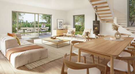 Programme immobilier neuf Domaine Ilia - Bossey : Appartements T2–T5 et maisons T5 avec terrasses, jardins et proximité Genève à 15 min (74160) - Référence : 6695