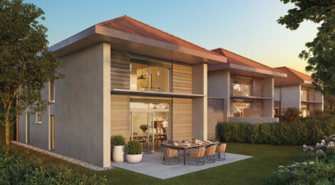 Programme immobilier neuf Domaine Ilia - Bossey : Appartements T2–T5 et maisons T5 avec terrasses, jardins et proximité Genève à 15 min (74160) - Référence : 6695