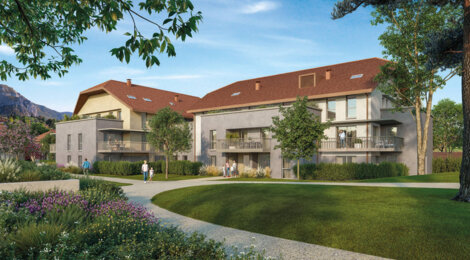 Programme immobilier neuf Domaine Ilia - Bossey : Appartements T2–T5 et maisons T5 avec terrasses, jardins et proximité Genève à 15 min (74160) - Référence : 6695