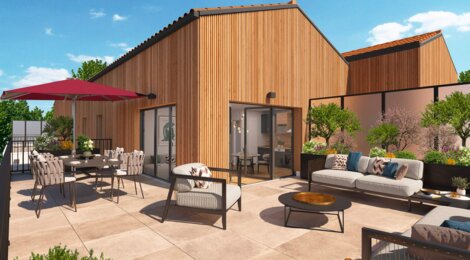 Programme immobilier neuf Le Jardin des Vignes - Bouaye centre ville à proximité gare TER (44830) - Référence : 15264