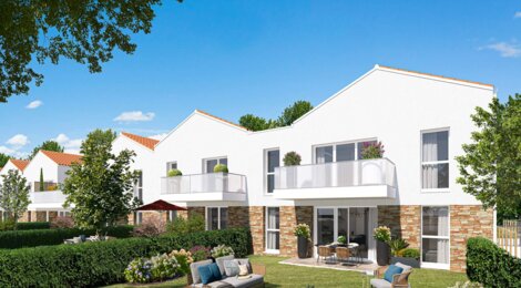 Programme immobilier neuf Le Jardin des Vignes - Bouaye centre ville à proximité gare TER (44830) - Référence : 15264