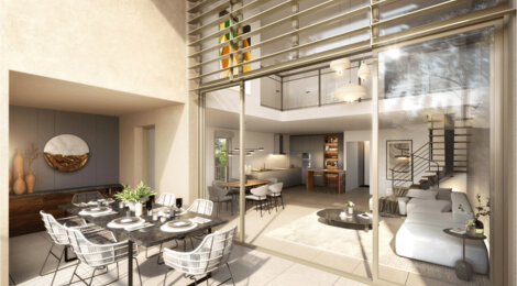Programme immobilier neuf PARK MONTAURI - L'ATELIER - Bouc-Bel-Air aux portes  d’Aix-en-Provence (13320) - Référence : 13408