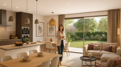 Programme immobilier neuf PARK MONTAURI - VILLA - Bouc-Bel-Air villa contemporaine avec vaste jardin (13320) - Référence : 13409