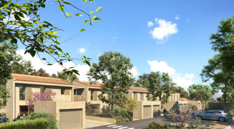 Programme immobilier neuf PARK MONTAURI - VILLA - Bouc-Bel-Air villa contemporaine avec vaste jardin (13320) - Référence : 13409