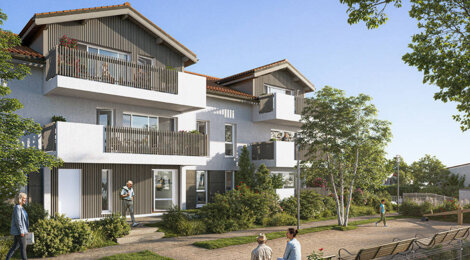 Programme immobilier neuf LES HAUTS DE BOUCAU - Boucau secteur Haut-Boucau à 15 min à vélo de la plage (64340) - Référence : 12459